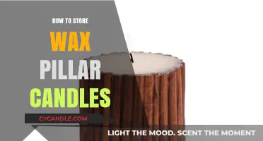 Proper Storage Tips for Preserving Wax Pillar Candles