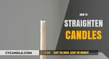 Straightening Candles: Easy and Quick DIY Methods