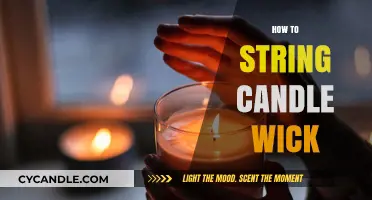 Master the Art of Stringing Candle Wicks: A Step-by-Step Guide