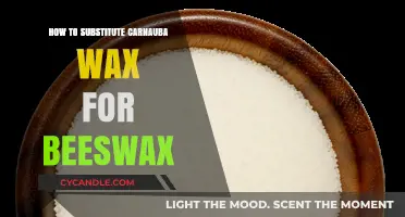 Substituting Carnauba Wax for Beeswax: A Comprehensive Guide for Crafters