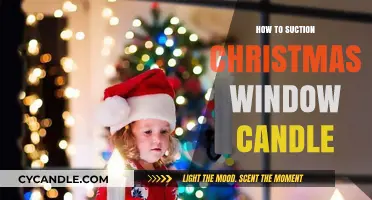 Suction-Based Christmas Window Candles: Easy Installation Tips