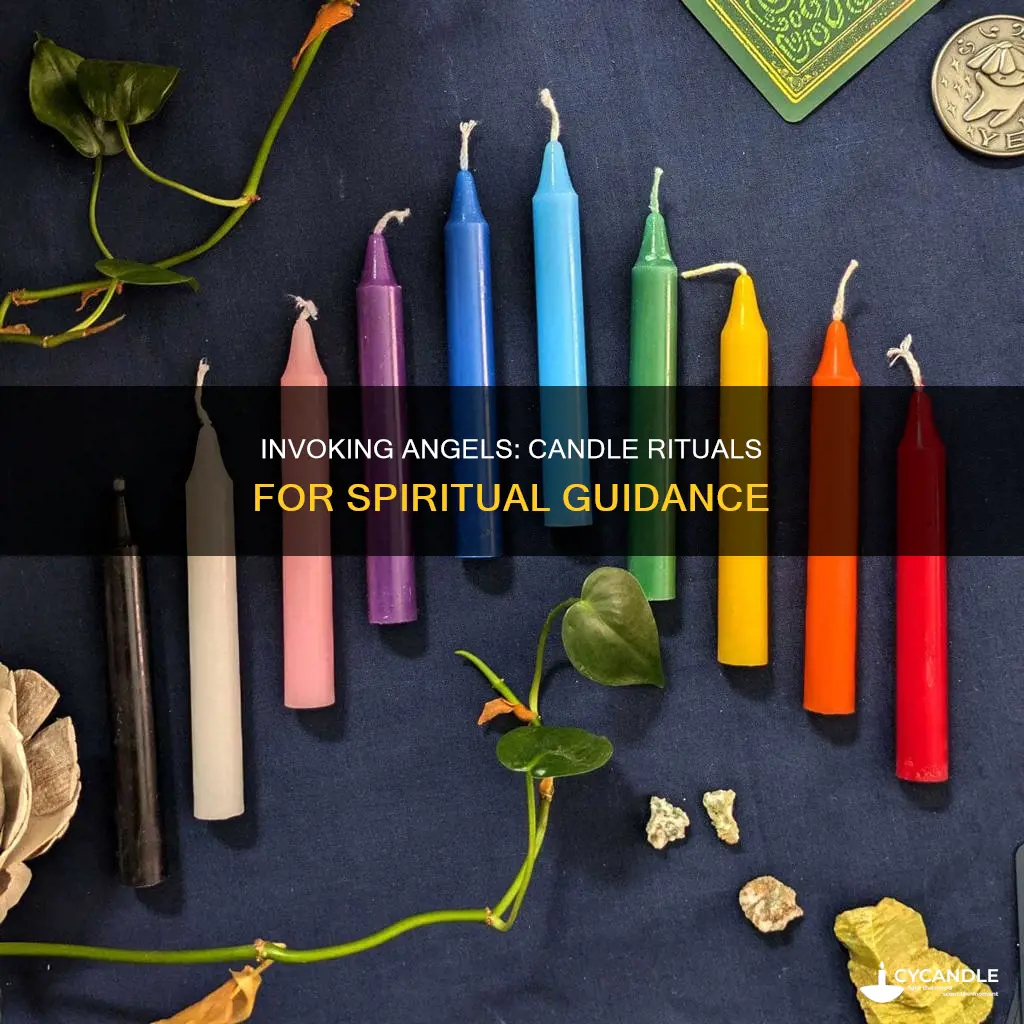 how to summon angels with candles