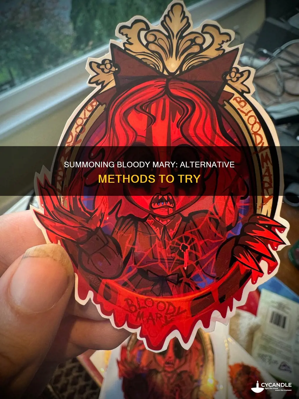 how to summon bloody mary without a candle