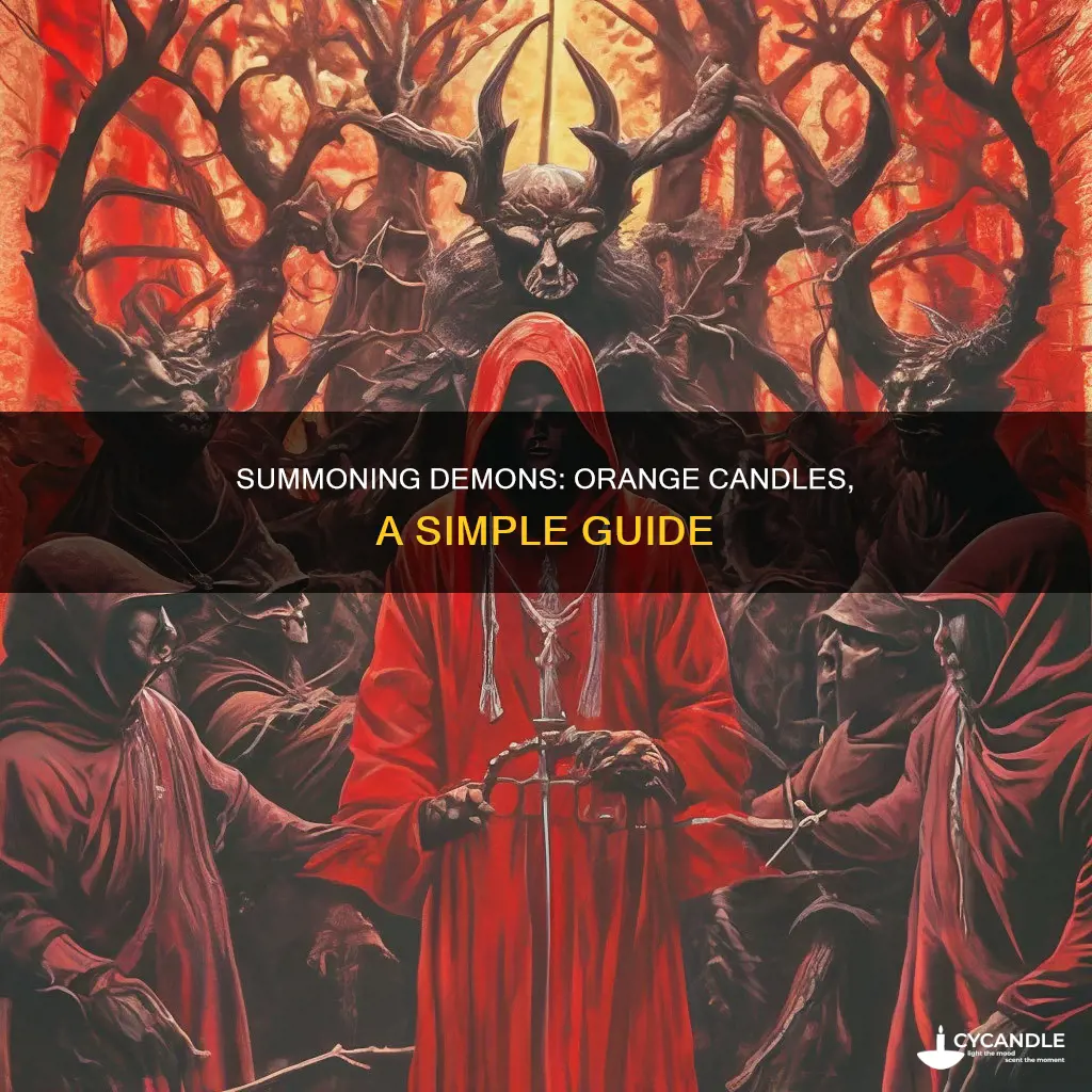 how to summon demons with 2 orange candle
