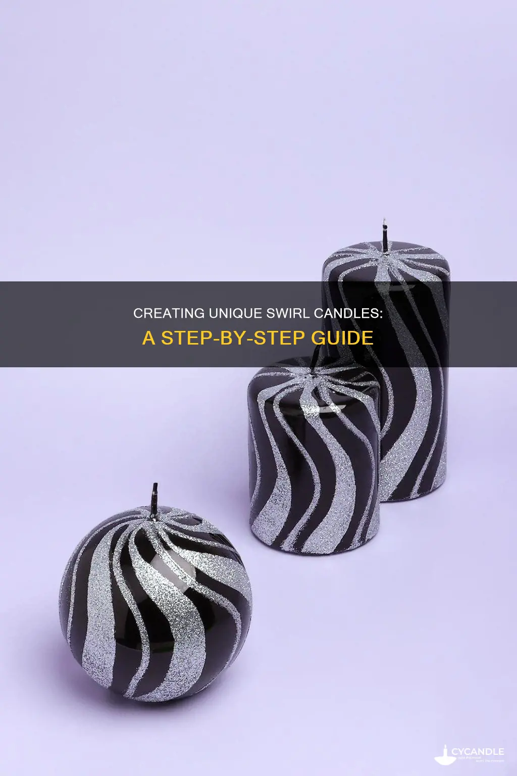 how to swirl a candle