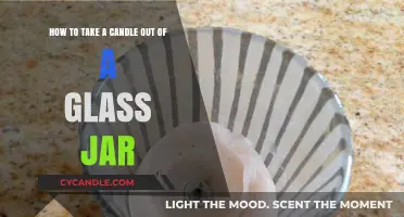 Extracting Candles: Removing Wax from Glass Jars