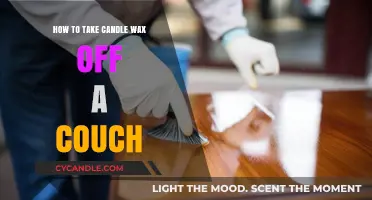 Effective Ways to Remove Candle Wax from Your Couch Easily