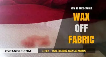 Effective Methods to Remove Candle Wax Stains from Fabric Easily