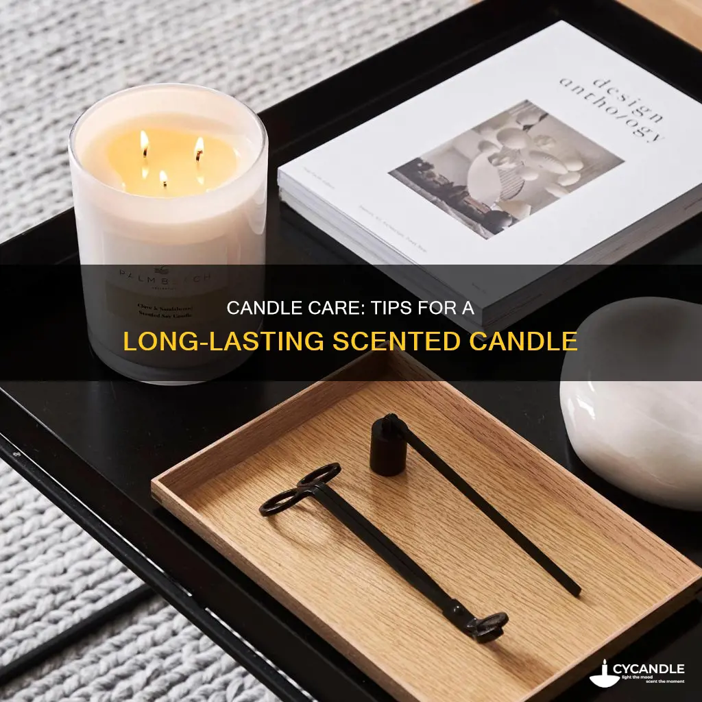 how to take care of candle