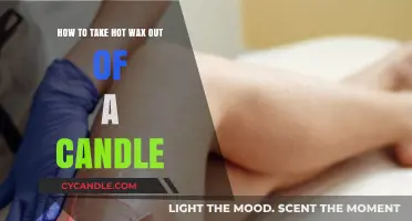 Safely Removing Hot Wax from Candles: A Step-by-Step Guide