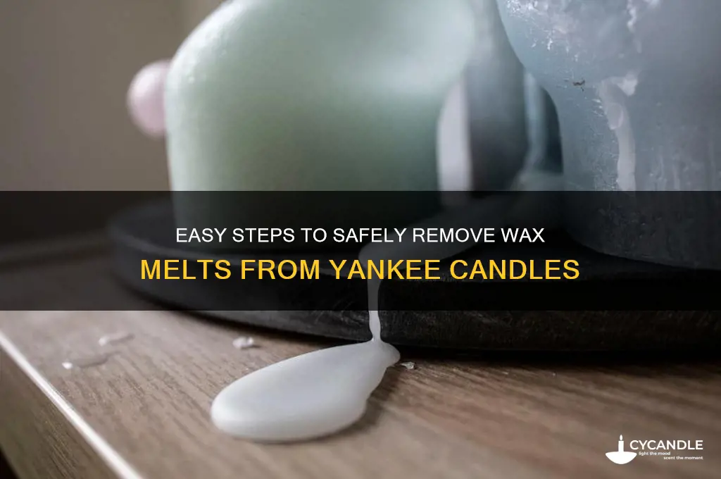 how to take out a wax melt yankee candle