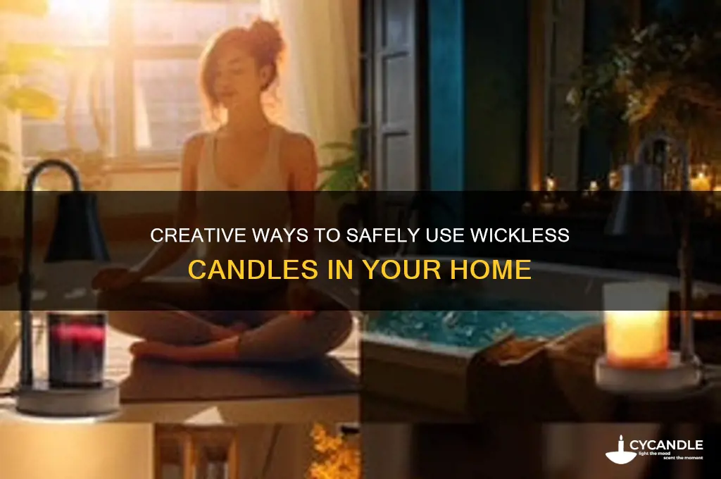 how to take use candle with no wick
