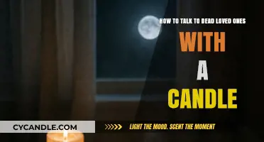 Communicating with Departed Loved Ones via Candle Rituals