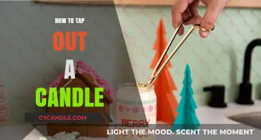 Extinguishing Candles: The Art of Tapping Them Out