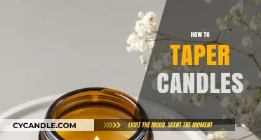 Creating Tapered Candles: A Simple DIY Guide