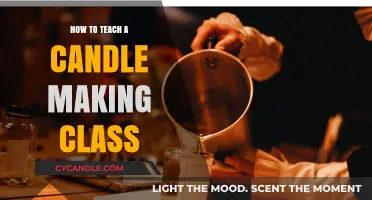 Candle-Making Class: Teaching the Art of Wax Crafting