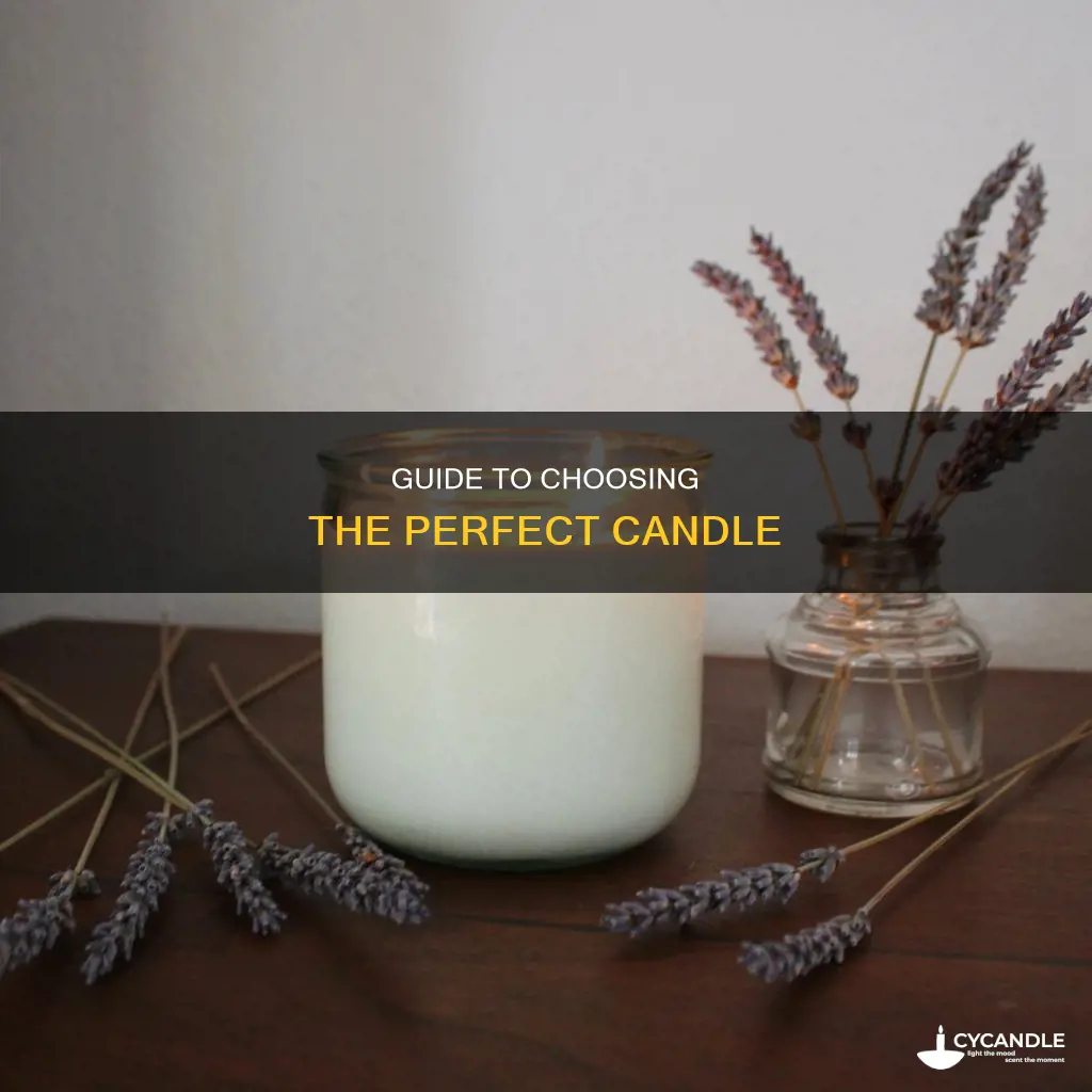 how to tell a good candle