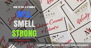 Candle Shopping: Detecting Strong Scents