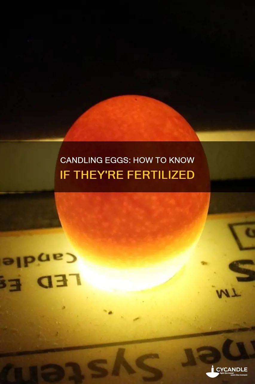 how to tell if a egg is fertilized candling