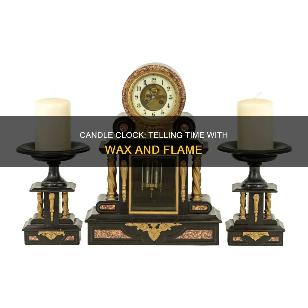 how to tell time with a candle
