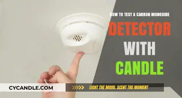 Testing Carbon Monoxide Detectors: Candle Method