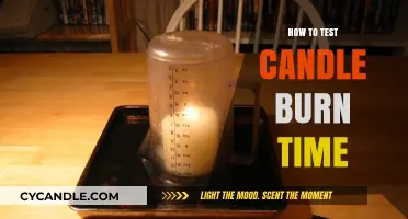 Mastering Candle Burn Time Testing: A Step-by-Step Guide