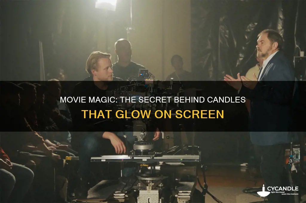 how to they make candles light in the movies