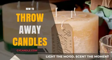 Dispose of Candles the Right Way