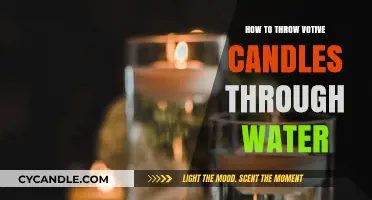 Glowing Reflections: The Art of Floating Votive Candles