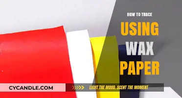 Tracing Made Easy: A Step-by-Step Guide to Using Wax Paper