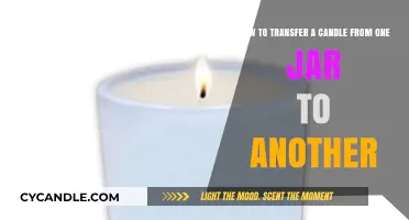 Transferring Candles: Easy Steps to Move Wax