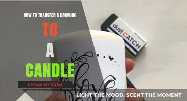 Transferring Art: Drawing to Candle in Simple Steps