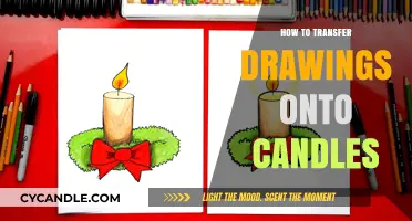 Transferring Drawings to Candles: A Creative Guide