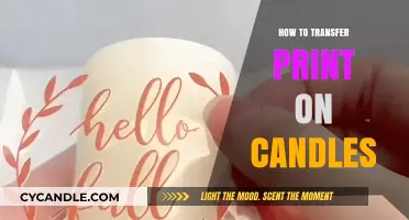 Transfer Printing on Candles: A Step-by-Step Guide