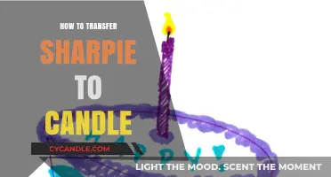 Transferring Sharpie Art to Candles: A Simple Guide