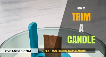 Trimming Your Candles: A Step-by-Step Guide