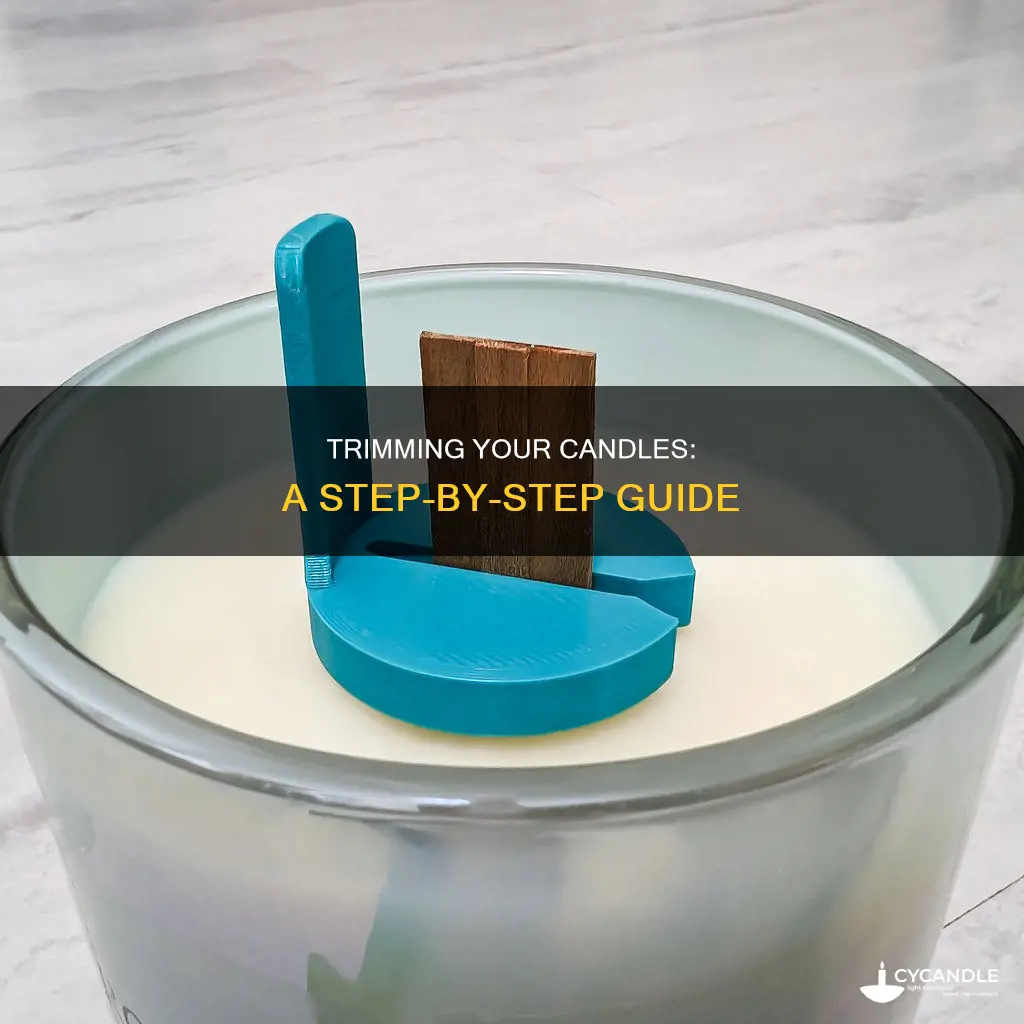 how to trim a candle