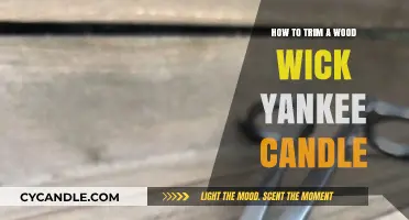 Trimming Wood Wick Yankee Candles: A Step-by-Step Guide for Longer Burn
