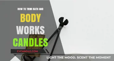 Mastering the Art of Trimming Bath and Body Works Candles