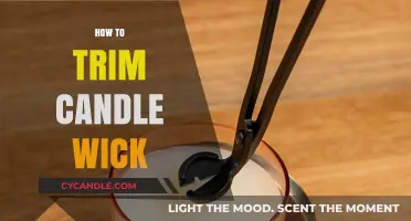 Master the Art: Trimming Candle Wicks for a Perfect Burn