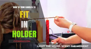 Trimming Candles: Fitting Tricks for Your Holder