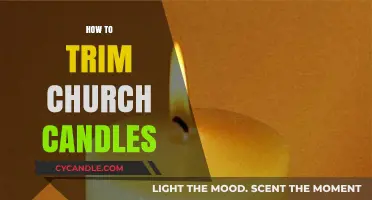 Trimming Church Candles: A Step-by-Step Guide