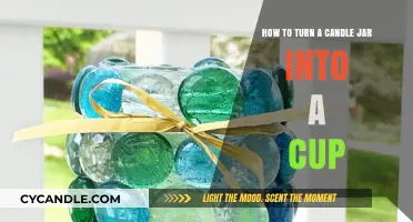 Transforming Candle Jars: DIY Cup Creation