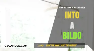 Transforming Wax Candles into Bildos: A Creative DIY Guide