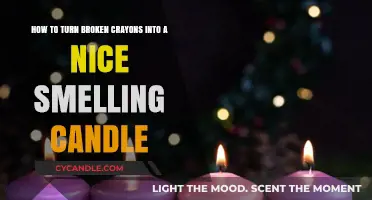 Crafting Scented Candles from Broken Crayons