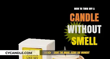 Waxing Poetic: Odorless Candle Extinguishing Techniques