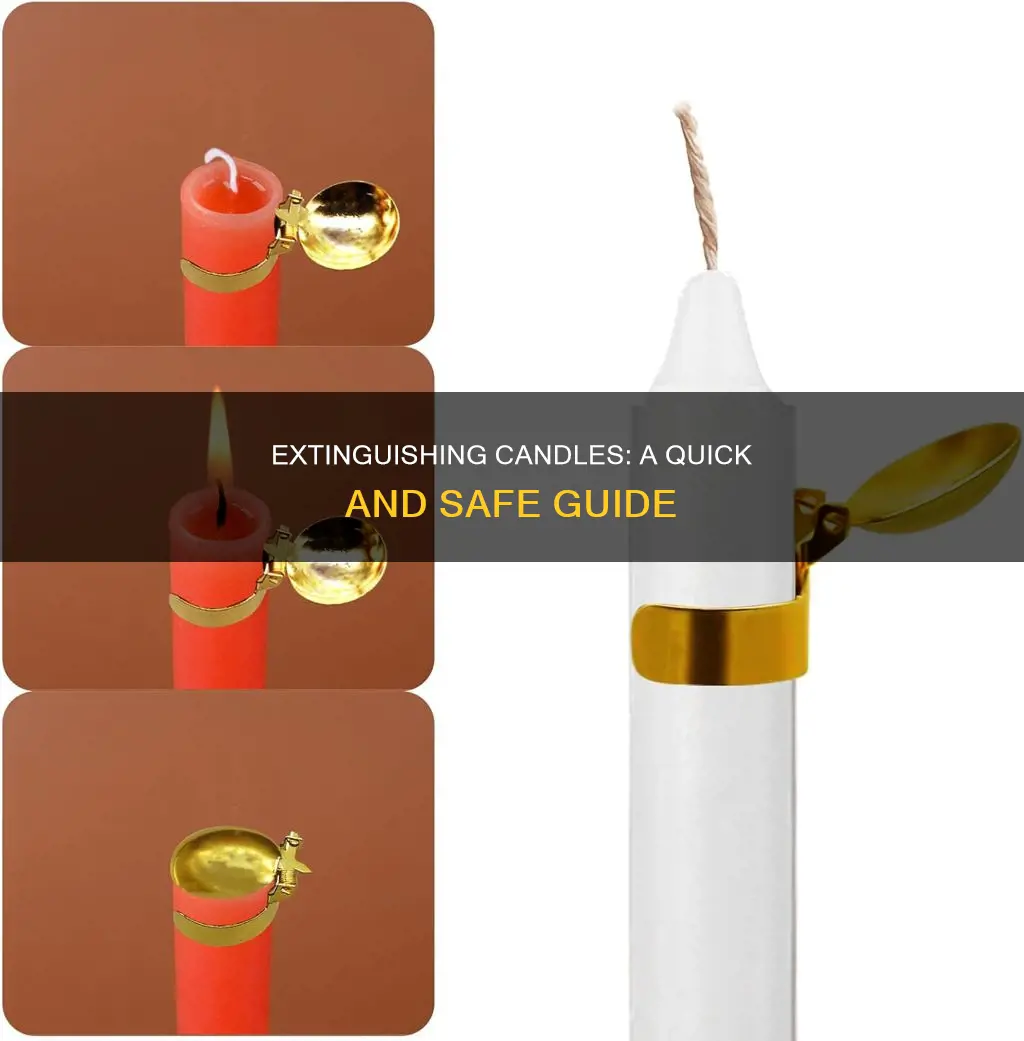 how to turn off a candle