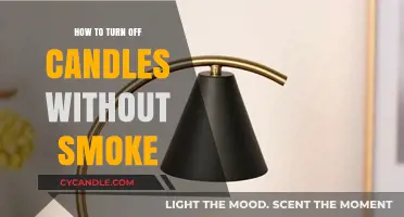 Extinguishing Candles: Smoke-Free Methods
