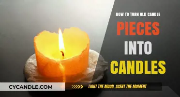 Transforming Old Candle Pieces into New Candles
