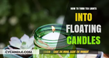 DIY Floating Candles: Transform Tea Lights for Magical Ambiance